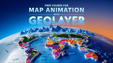 How to Create Map Animations like Dhruv Rathee, Vox & Johnny Harris in Geo Layers 3 Full Course 2025