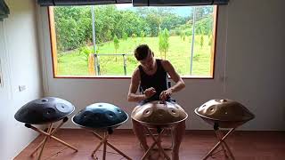 Handpan Comparison of our Generation 1, 3, 4, and 7 Models | Novapans Handpans