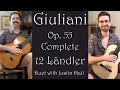 Giuliani - Op.  55 - 12 Landler - Complete