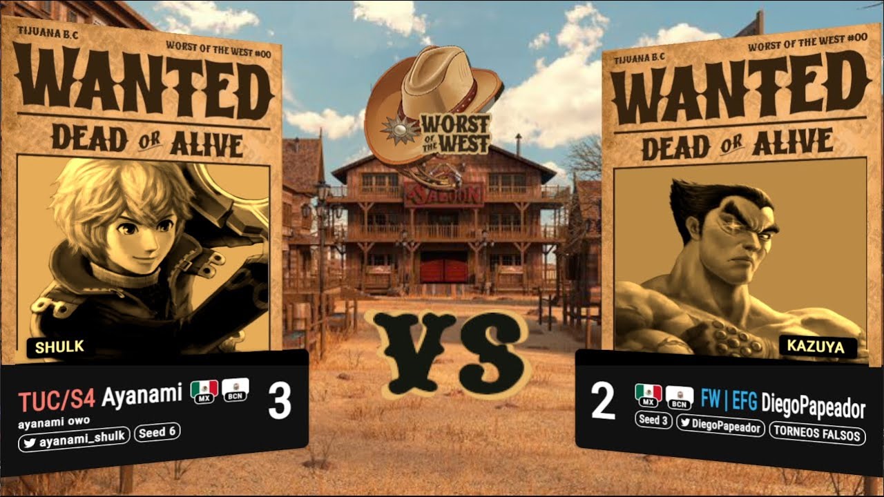 WotW #12 - SUPER ROOKIES - TUC | Ayanami (Shulk) Vs. FW | DIEGOPAPEADOR (Kazuya) Losers Semi-Final