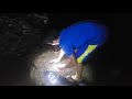 Pescando en la Noche, con atarraya en la Quebrada. parte #3 final