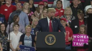 President Trump holds Johnson City Rally