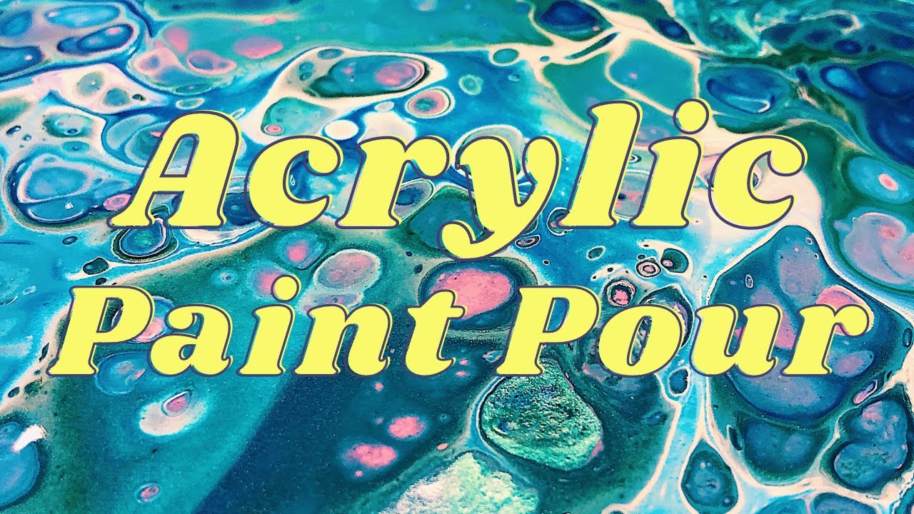 How To Get Started With Acrylic Pour Painting The Swirl Technique