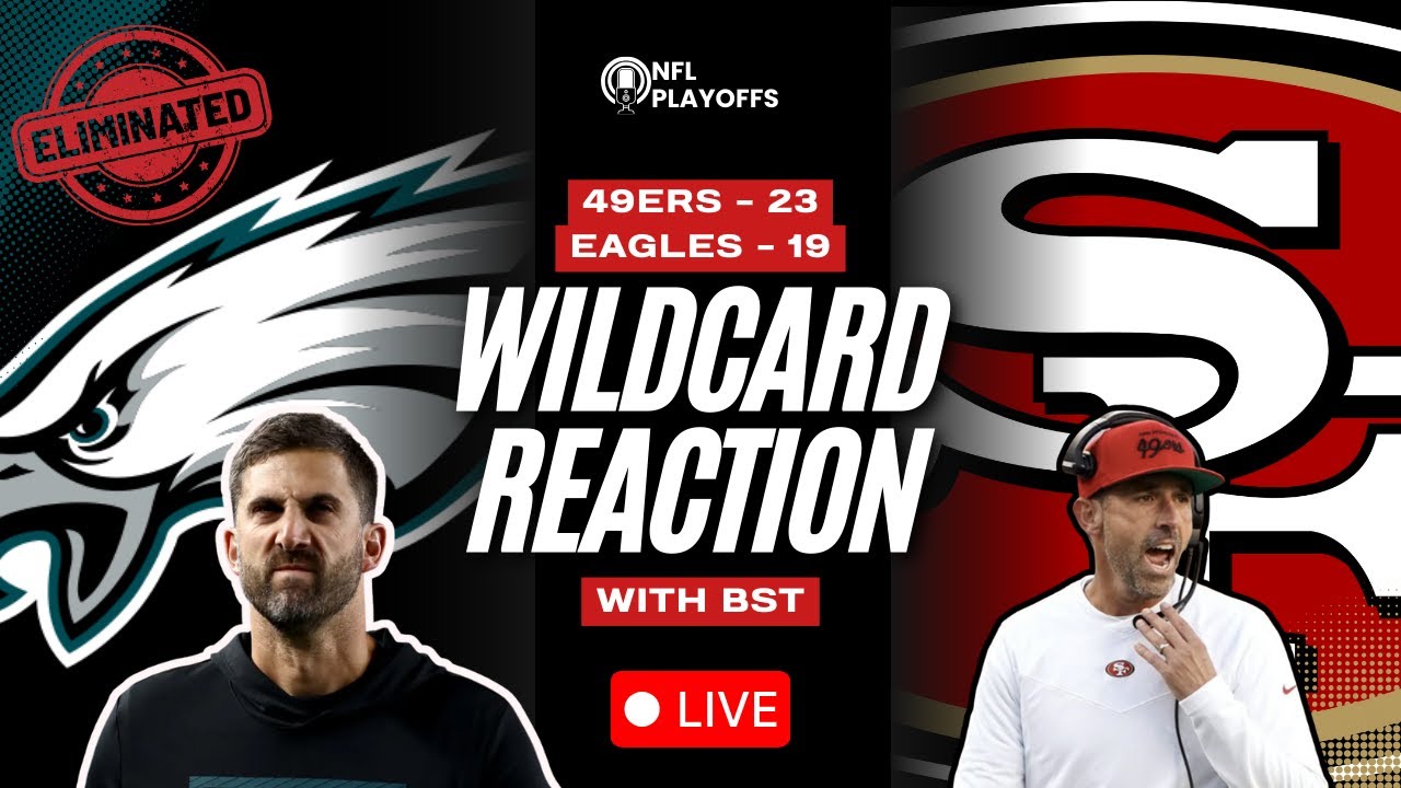 I CAN'T BELIEVE IT!! EAGLES VS. NINERS REACTION 🤬🤬🤬