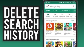 How To Delete Google Play Store Search History