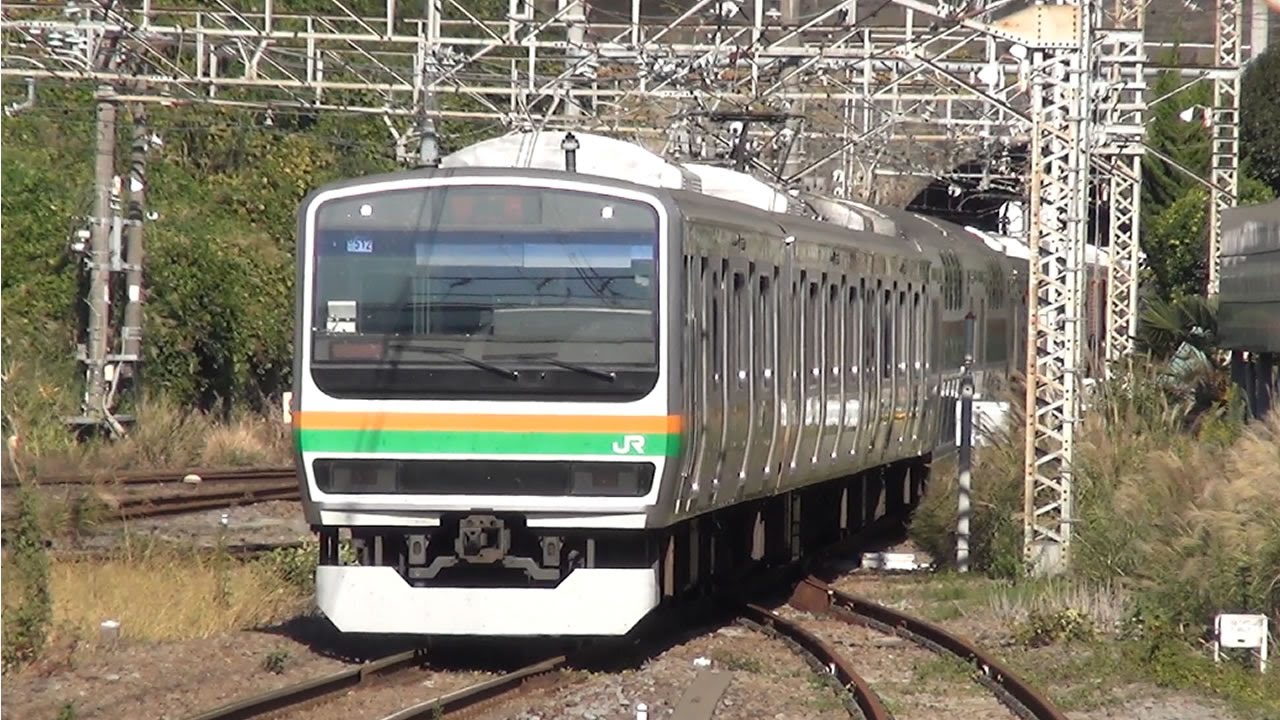E231系 東海道線 / 熱海駅 - YouTube