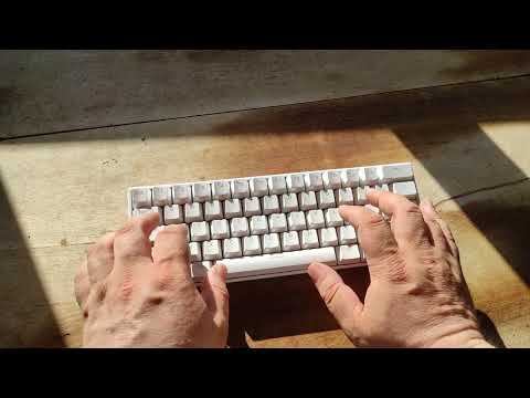 Anne pro 2 typing test