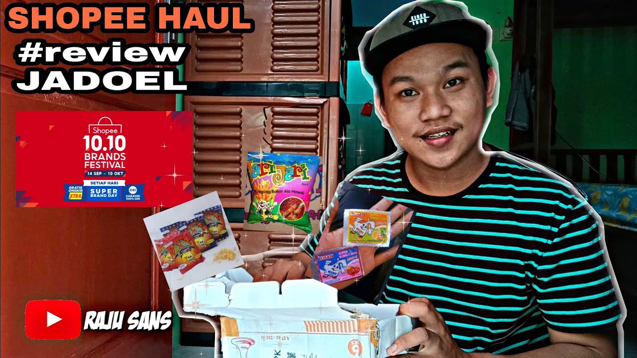 SHOPEE HAUL BELANJA MAKANAN JADUL [Jaman Dulu] - 