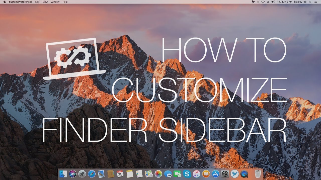 How to Customize Finder Sidebar MacFly Pro Guide YouTube 哇哇3C日誌