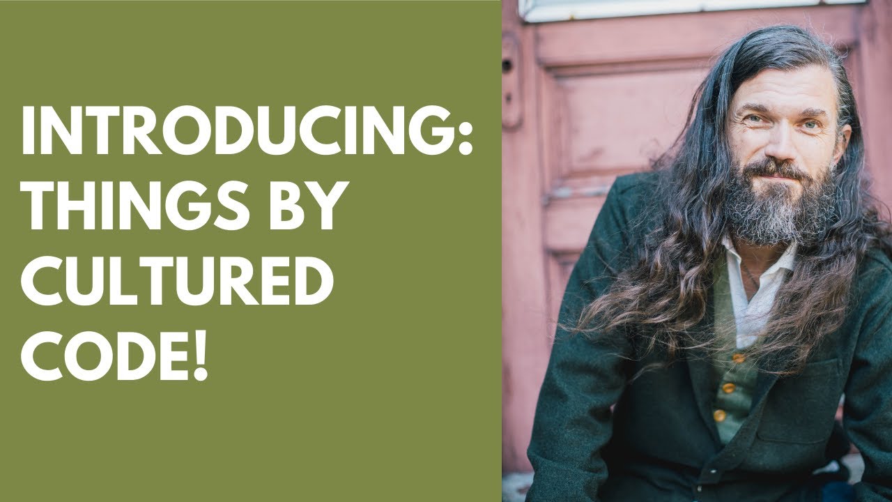 Introducing: Things by Cultured Code! (2017)