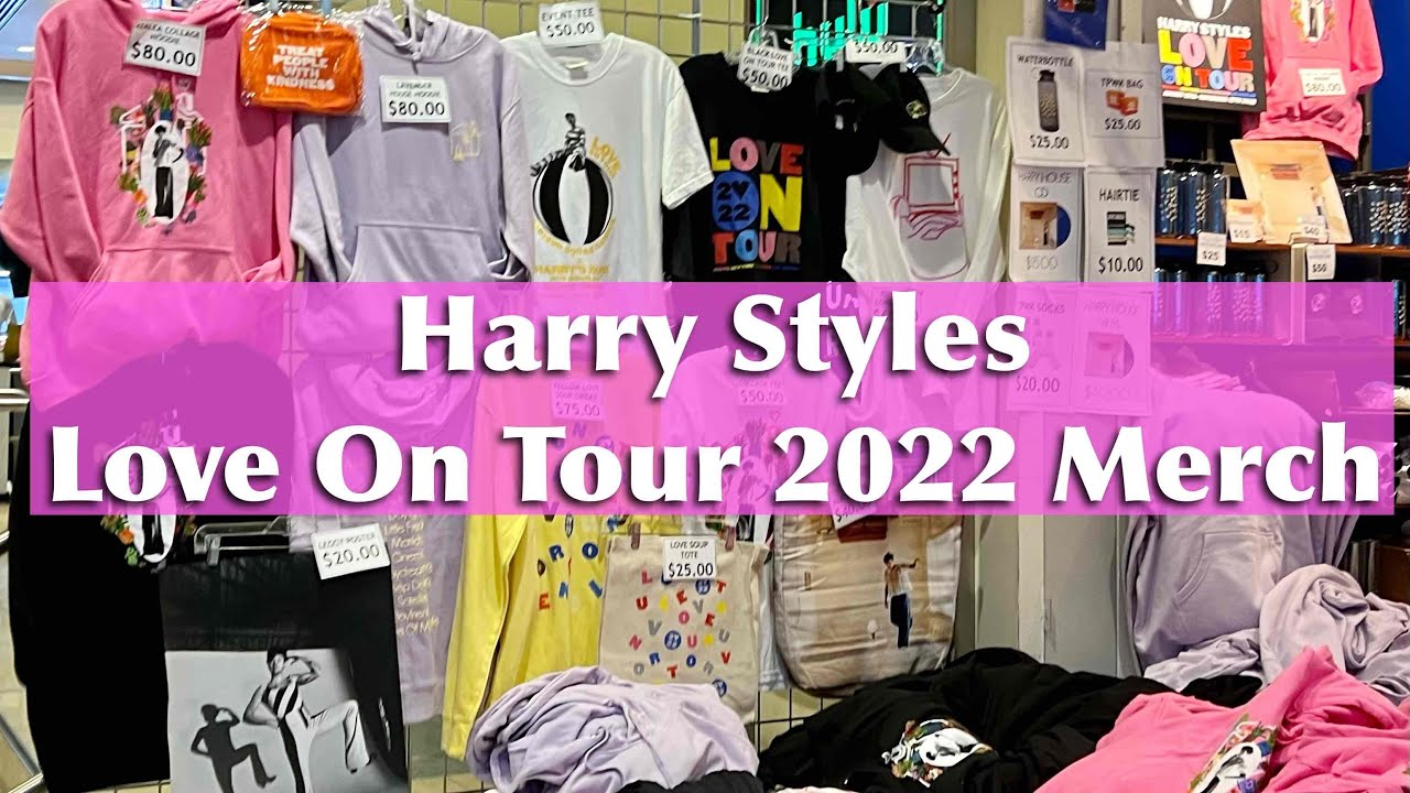 Harry Styles love on tour Official Merch