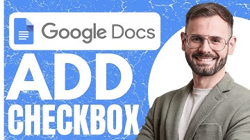 How to Add Checkbox In Google Docs - Insert Box Symbol / Tickbox