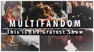 Multifandom This Is The Greatest Show Sherlock, Mcu, Hp, Got, F.r.i.e.n.d.s, Dr. Who, Star Wars