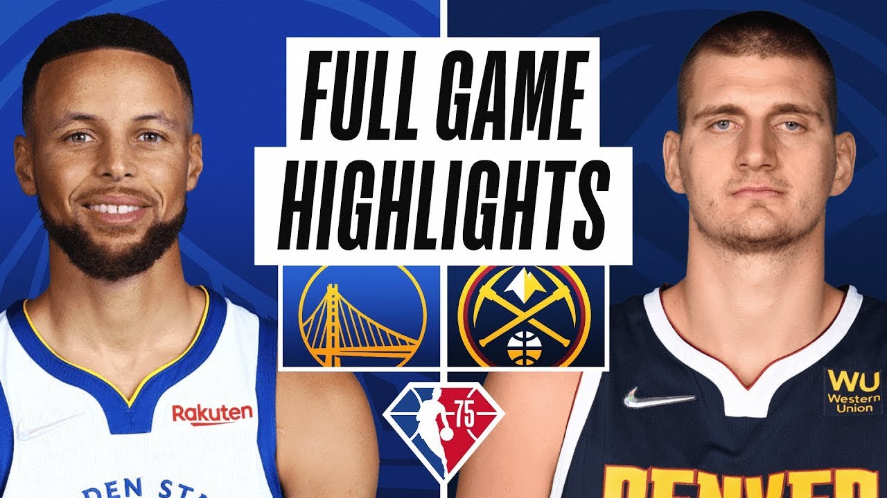 Golden State Warriors vs. Denver Nuggets Full Game Highlights   20 20 NBA  Season