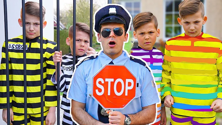 La polizia lavora 👮‍♀️ Jason e Alex al lavoro. Raccolta delle migliori storie 👮 | Jason Vlogs Italia