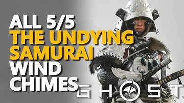 All The Undying Samurai wind chimes Ghost of Yotei