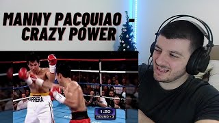 First Time Reacting To Manny Pacquiao - The Crazy Power(Insane)