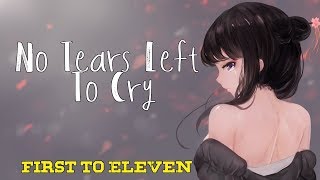 Ariana Grande - No Tears Left To Cry (First to Eleven Rock cover) | Sped Up