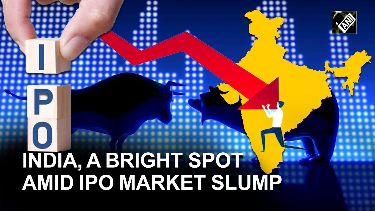India emerges as a bright spot amid global IPO market slump - YouTube