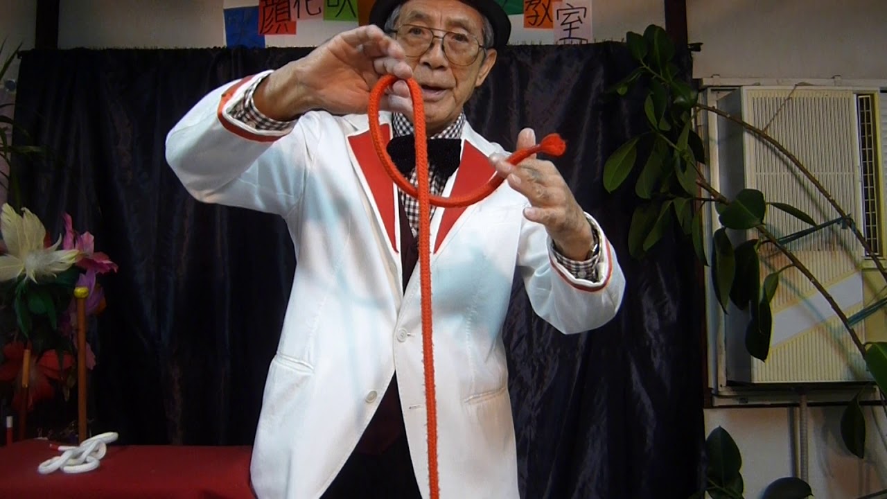 ★忍者むすびなど！★簡単即席マジック№179★はじめてのロープマジック★