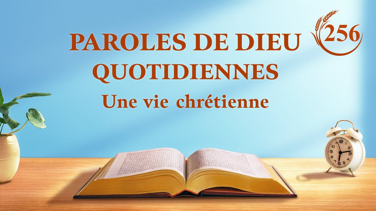 Paroles de Dieu quotidiennes | « Pour les dirigeants et les ouvriers, choisir un chemin est de la plus haute importance (10) » | Extrait 256
