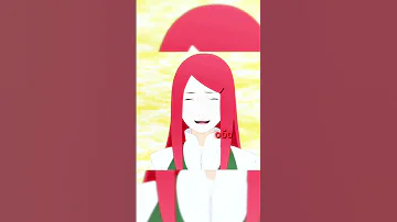 Наруто всю жизнь мечтал о встрече с мамой Anime Naruto Kushina Kurama 