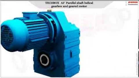 Parallel Shaft Mounted Helical Geared Motor-AF Series Gearmotor