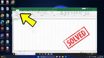 Fix Excel Data Not Showing - Excel Worksheet Area is  Grayed Out or Blank (EASY)