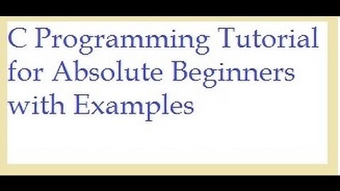 C Programming Tutorial 26:  Unions in C Programming