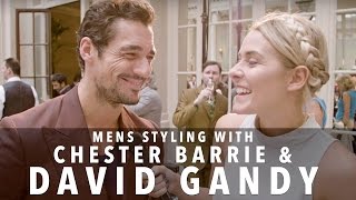 David Gandy's Styling Tips | Chester Barrie | FASHCAST