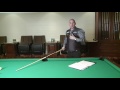 APA Lee Brett Billiard Instruction - Pool Lesson 9 - Eye Pattern
