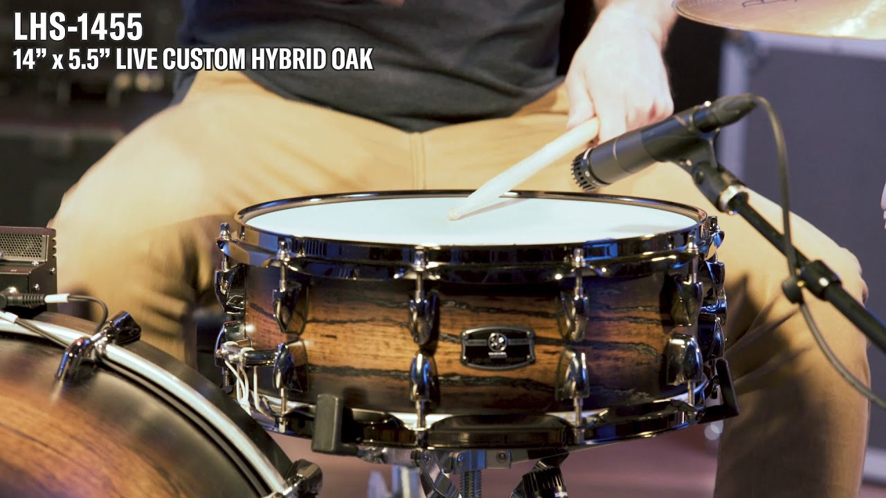 Yamaha Hybrid Oak 14” x 5.5” Vs. Birch 14” x 8” Snare Drum Comparison