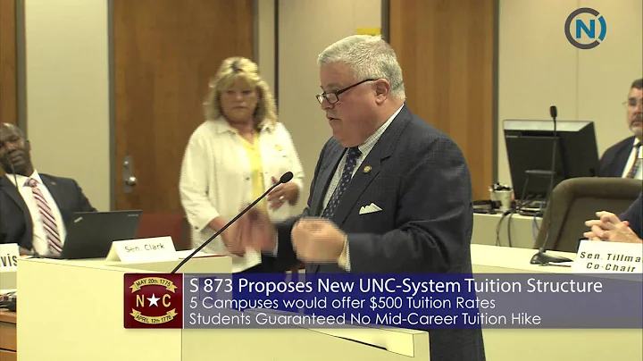 UNC System Tuition Bill Explain:  Sen. Tom Apodaca