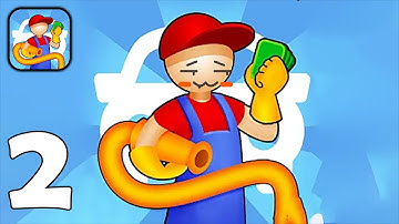 Clean Cars 3D: Wash N Drive - Part 2 - Gameplay Walkthrough (iOS, Android)