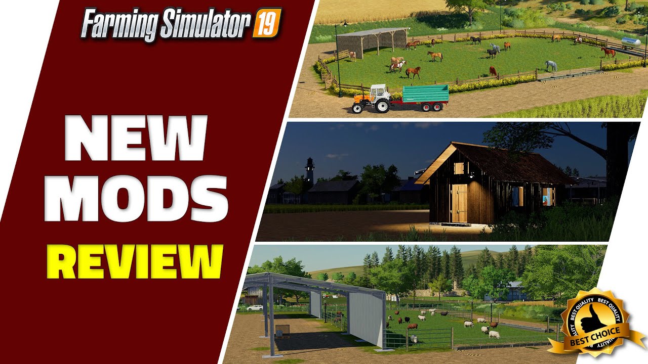 FS19 | REVIEW - New Farm Building Mods