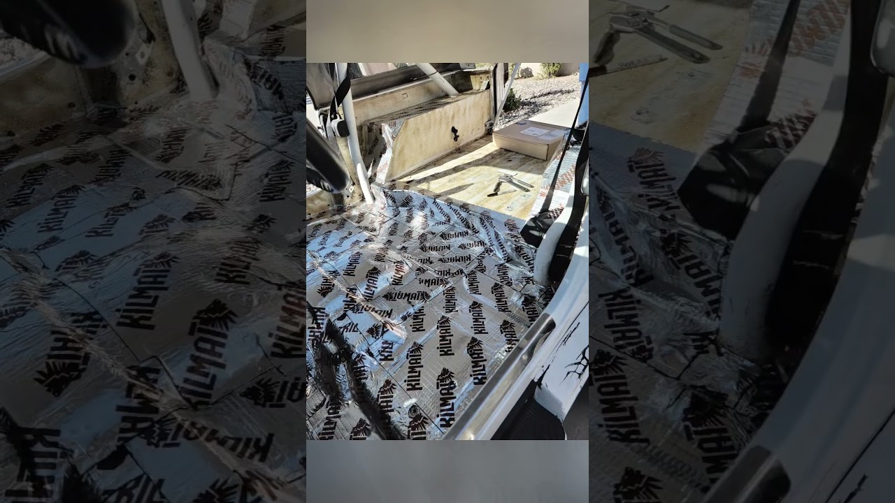 88 Jeep interior update OC Autocarpets13 pc carpet kit and killmatt installed almost done.