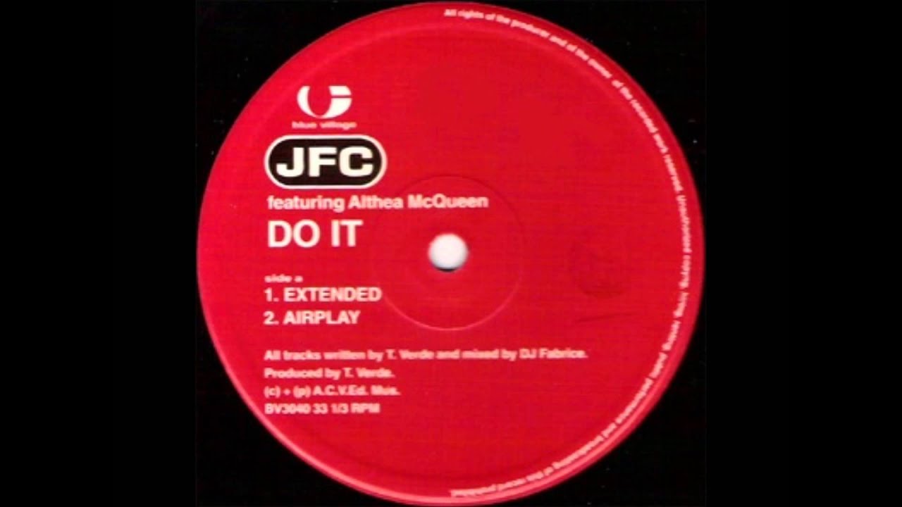 JFC Featuring Althea McQueen - Do It (Airplay)