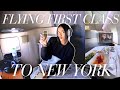 Nyc diaries  my first time in new york exploring alone making new friends  flying first class