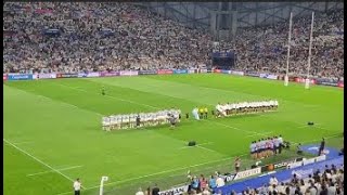 Angleterre Argentine le 9 sept 2023 #RWC2023 #ENGvARG hymnes, chants..