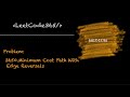 Minimum Cost Path With Edge Reversals | LeetCode 3650 - Python Solution