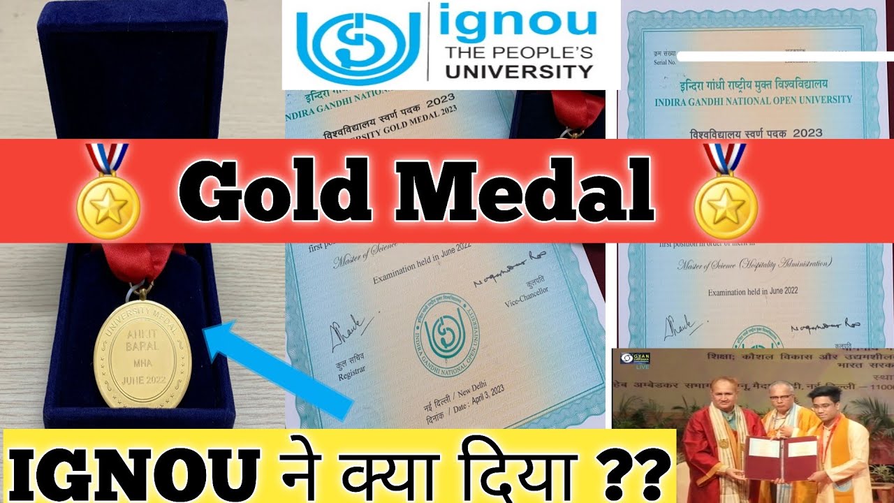 IGNOU Gold Medal IGNOU 36th Convocation Gold Medal List 2023 IGNOU ignou-gold-medal-ignou-36th-convocation-gold-medal-list-2023-ignou
