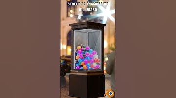 Street 3d Anamorphic Billboard In Blender #3dbillboard #anamorphic #viralvideo