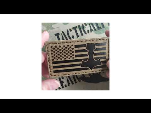 American Flag / USMC IR Patch - Coyote Brown – Tactically Suited