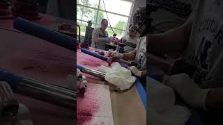 Landing Gear Dye Penetrant Prep