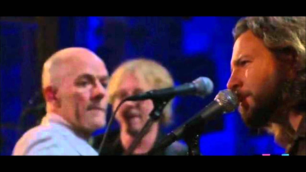 Eddie Vedder and REM Long Road Rare Live Version YouTube