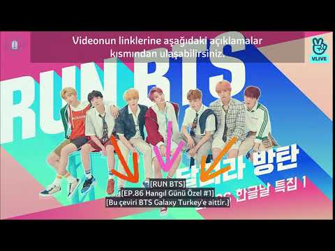 [Türkçe Altyazılı] RUN BTS! 86. Bölüm