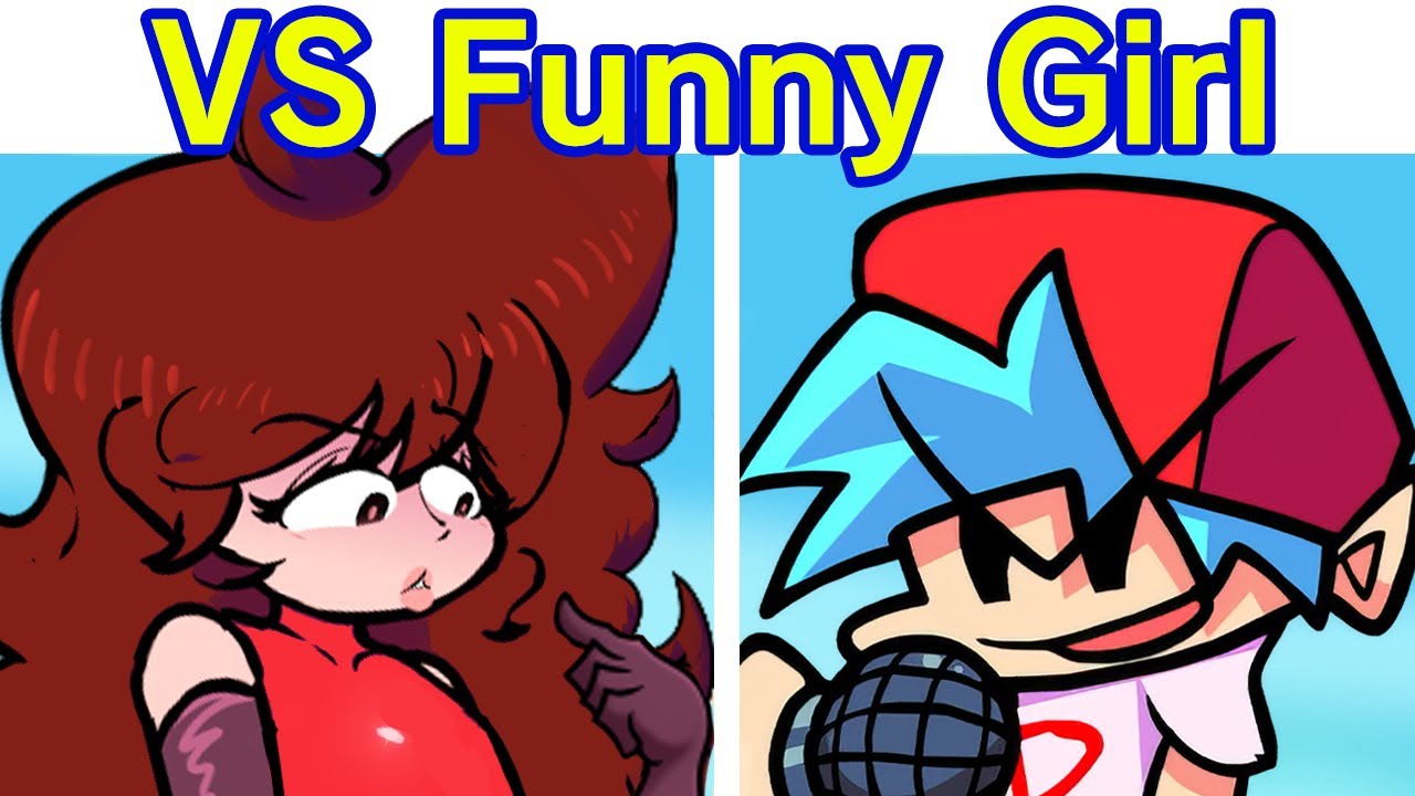 Friday Night Funkin' VS Funny Girl but 17bucks style | GF/Girlfriend | boing thaehan cover (FNF Mod)