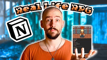 I Built a REAL LIFE RPG System in Notion to track my Goals and It Changed Everything