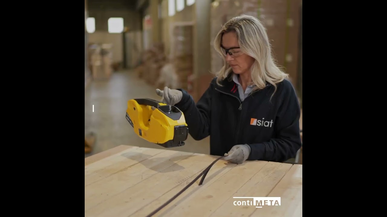 Contimeta | Contistrap 280 Pro omsnoeringsapparaat met accu