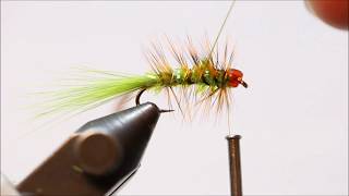 Crystal Chenille Pumpkin Head | One Minute Fly Tying Video